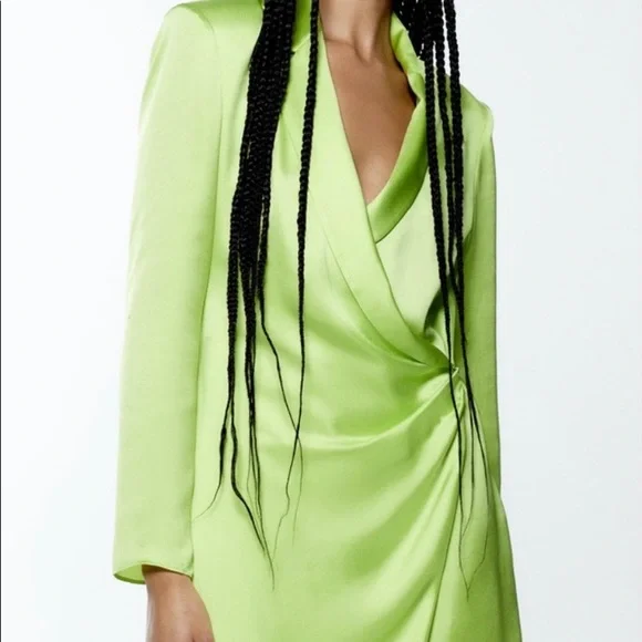 Zara | Dresses | Zara Sudden Effect Shoulder Pad Lime Green Dress 23465 | Poshmark Zara | Dresses | Zara Sudden Effect Shoulder Pad Lime Green Dress 23465 | Poshmark
